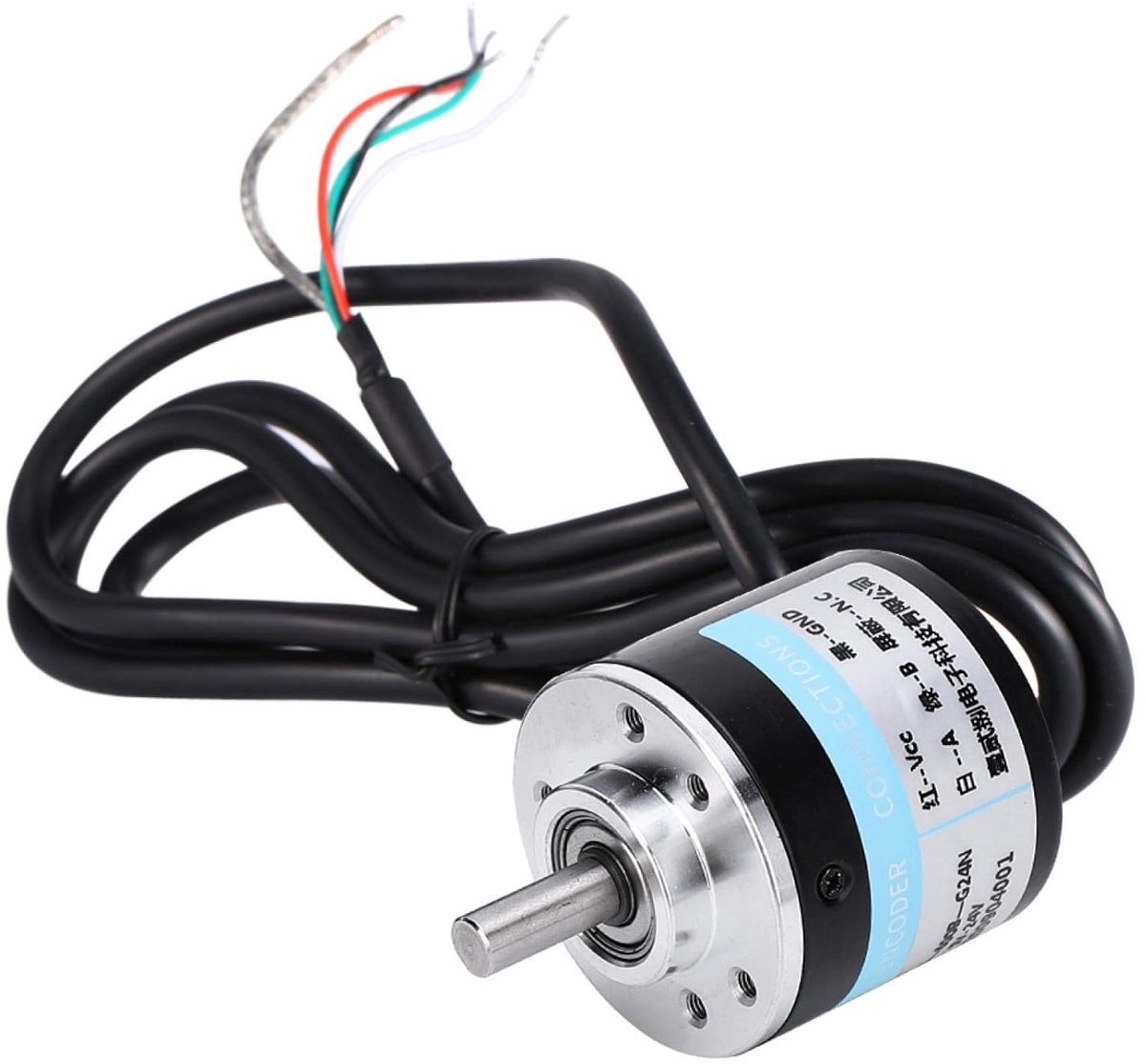 SnelShoppen - DC5-24V 600P/R Foto-elektrische Incrementale Rotatie Encoder AB 2-Fase Uitgang voor Slimme Controle - Precisie Encoder met 600 Pulses pe