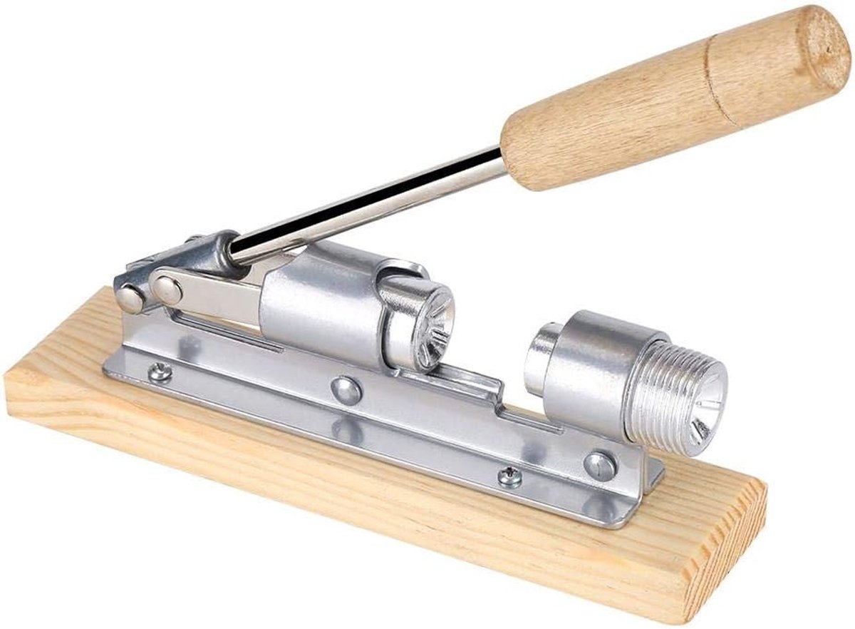 SnelShoppen - Heavy Duty Notenkraker Pecan Notenkraker Walnoot Pliers Opener Tool met Walnoot Houten Basis en Handvat, Ergonomisch en Duurzaam