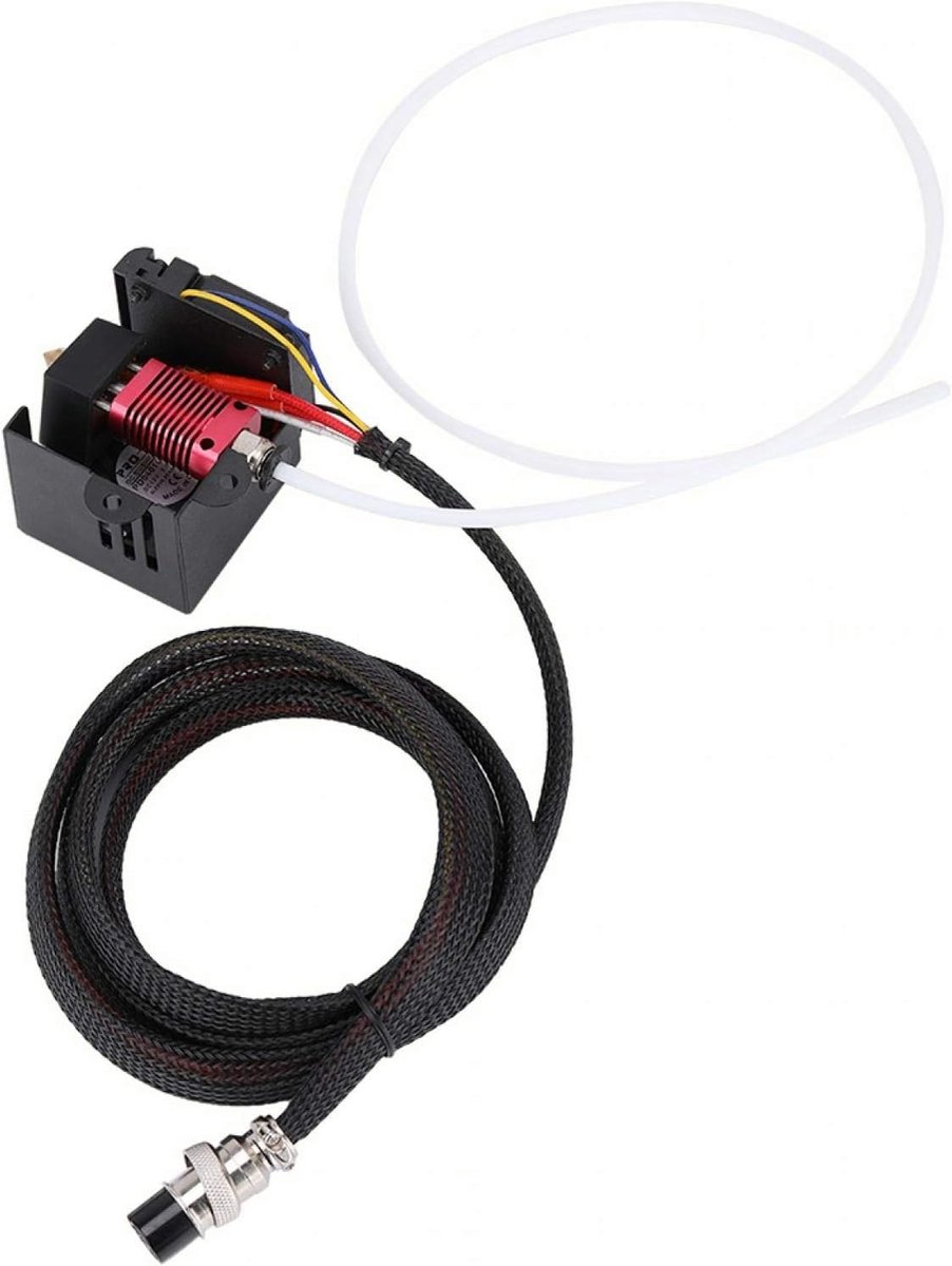 Extruder Kit vervangingsonderdelen - Aluminium verwarmblok - 12V 40W nozzle - Geschikt voor CR-10 3D printers - ShopVlot