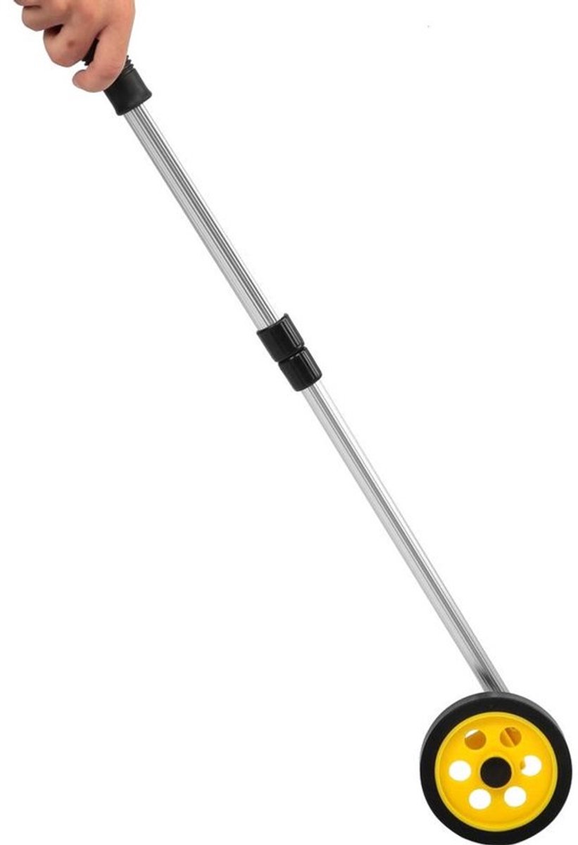 Verstelbare Meetwiel voor Afstanden tot 1000 Meter, Nauwkeurige Metingen en Handvat met Comfort Grip