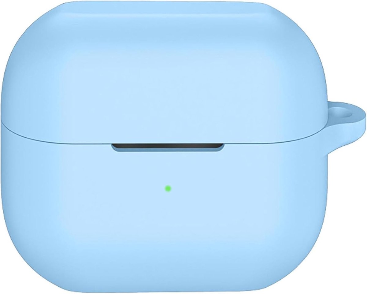 SnelShoppen - Lichtgewicht Shockproof Silicone Hoes voor Samsung Galaxy Buds 3 FE - Blauwe Beschermcase - Ultra-dun en Anti-vingerafdruk - Perfect voo