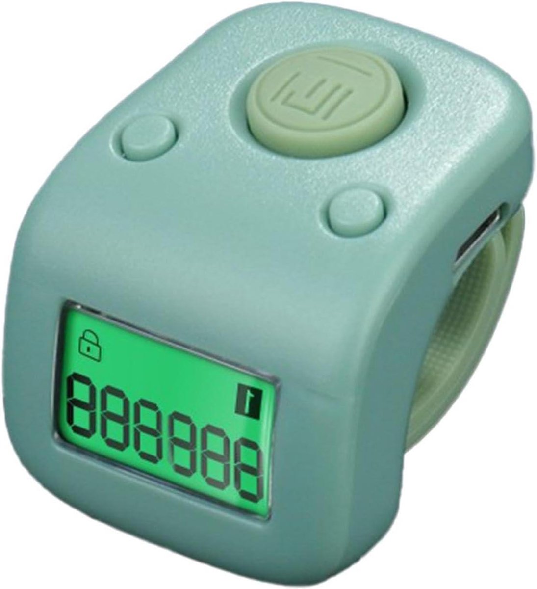Handteller Clicker - Digitale Teller - Activiteiten Bijhouden - Waterdicht Ontwerp - 999.999 Tellingen - Groen