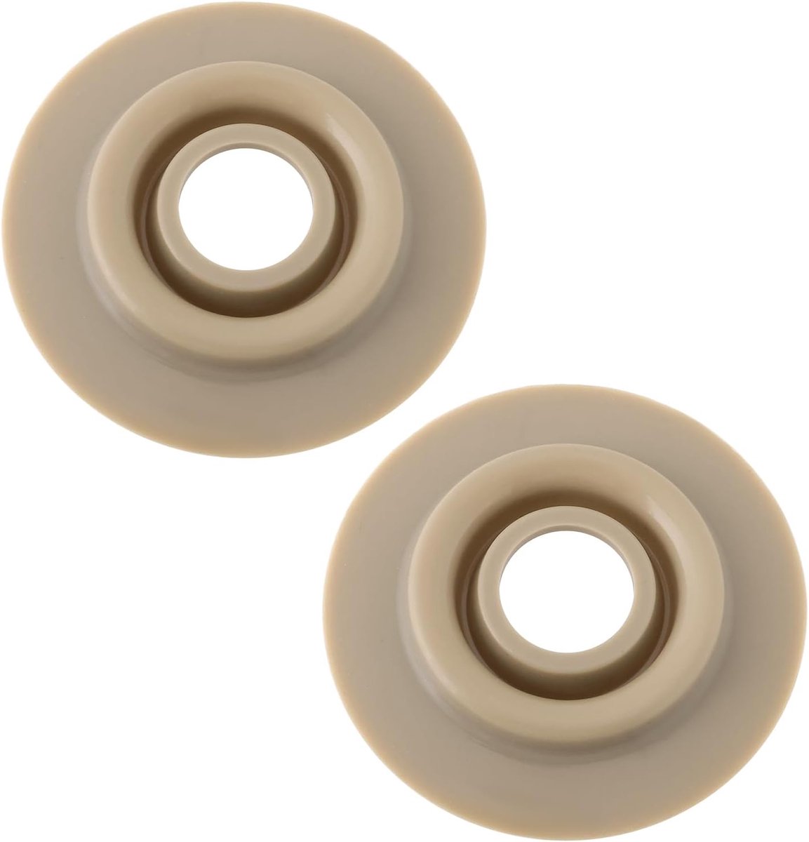 2x Universele Spoelklep Afdichtring Membraan voor Sifon - Rubberen Afdichting 68mm
