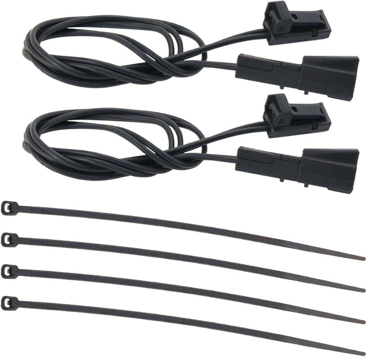 Auto reparatie stekker 2pin 40cm - Male naar Female - Voor Volkswagen - Geschikt voor koplampen en sensoren - ShopVlot
