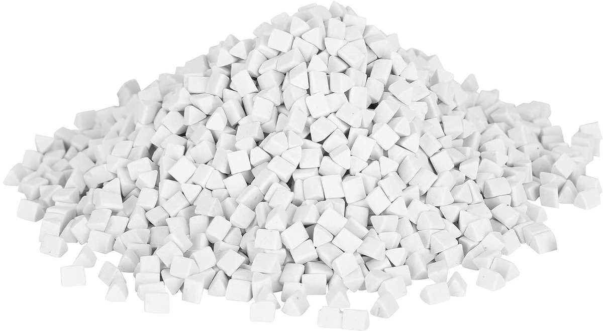 SnelShoppen - Tissting Keramische Driehoeken Schuurmiddel 500g - Polijstmateriaal voor Sieraden, Vibratie Polijstmachines, Professionele Gereedschap,