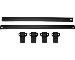 Dakdragers Aluminiumlegering - Bagagedrager Dakstang - Vervoer Kajak Fiets - Lichtgewicht Materiaal - 1 kg - Zilver