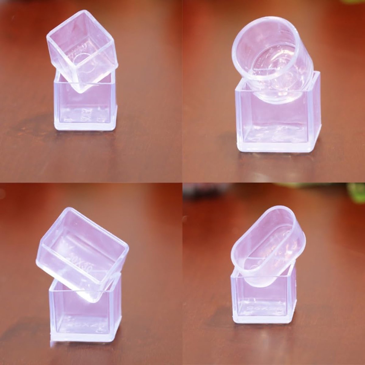 SnelShoppen - Pack van 20 Stoelpootcaps, Rond 14mm, Meubelbeschermers voor Houten Vloeren, Tegels en Laminaat, Voorkomt Krassen en Geluid