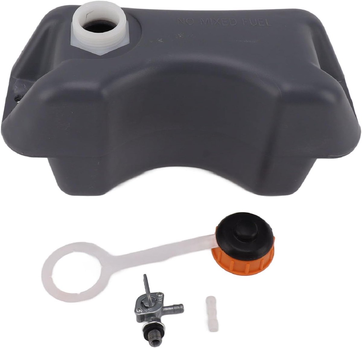 SnelShoppen - Brandstoftank voor Grasmaaier met Dop, Efficiënte en Duurzame Brandstoftank voor Grasmaaier Motor, Eenvoudig te Installeren, Hoogwaardig