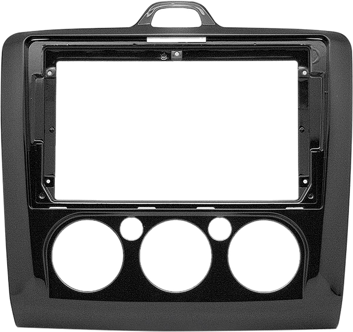 9" paneel Ford Focus handmatige airco piano zwart