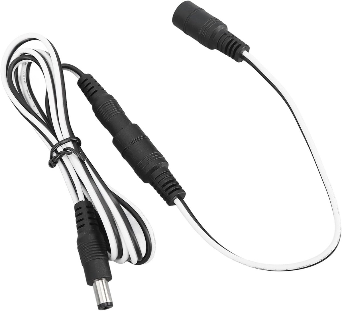SnelShoppen - Dikke Plug and Play DC Verlengkabel 4m voor LED Lampen, Veiligheidsgarantie, Multifunctioneel, ABS Materiaal, Geschikt voor Zonnepanelen