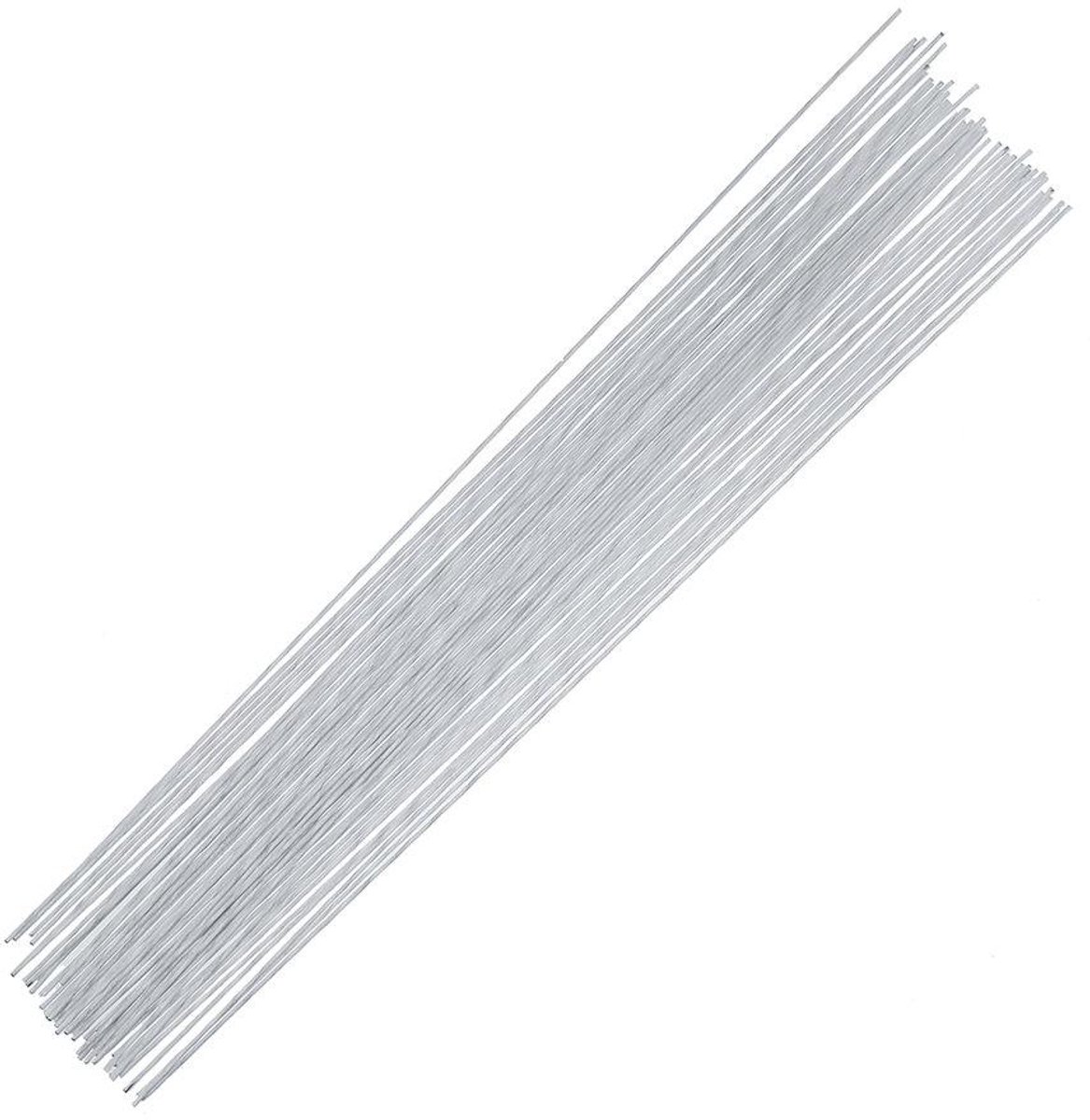 Bloemen Draad - Bloemist Draad - Bloemen Schikken - Flexibel Buigzaam - 40 cm - Wit