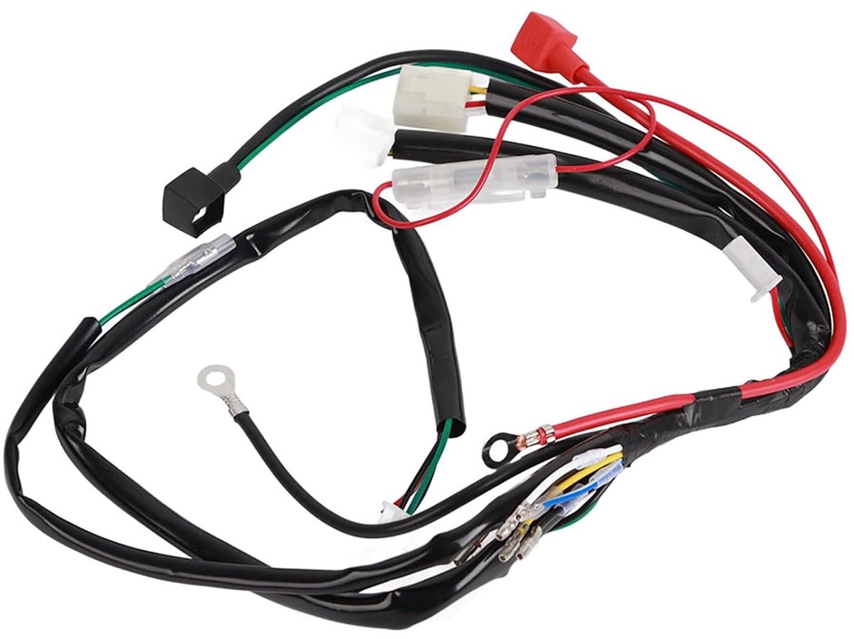SnelShoppen - Elektrische Motor Start Bedrading Weefgetouw Harnas Universeel voor Pit Bike Motorfiets ATV Quad - Eenvoudige Installatie voor Verbeterd