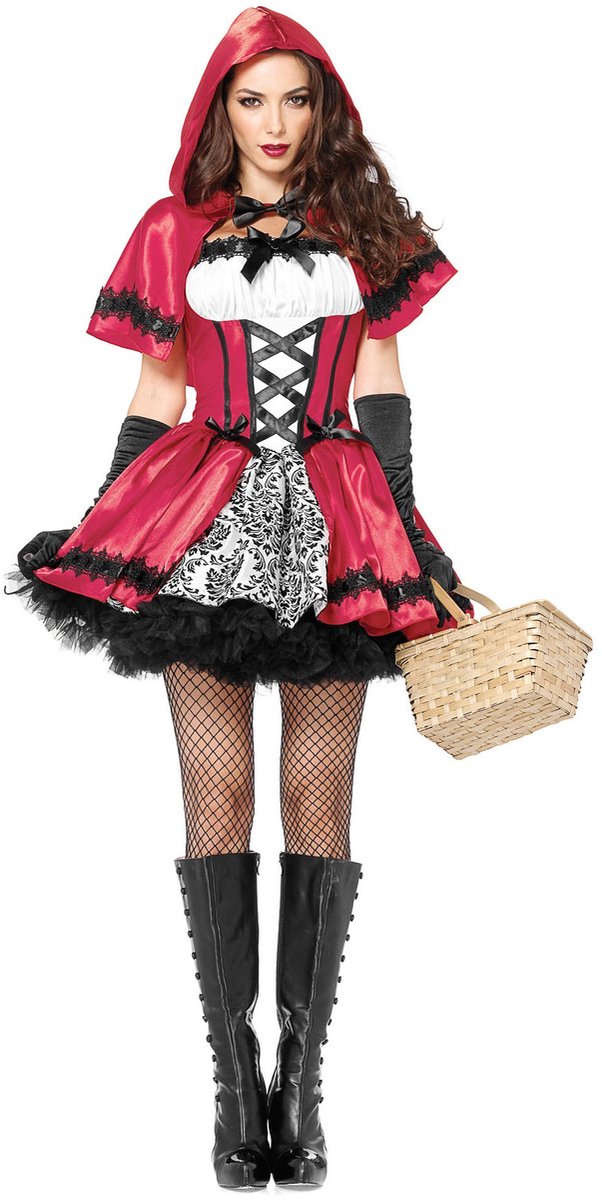 Roodkapje Kostuum - Carnaval Kostuum Jurk Karneval Halloween