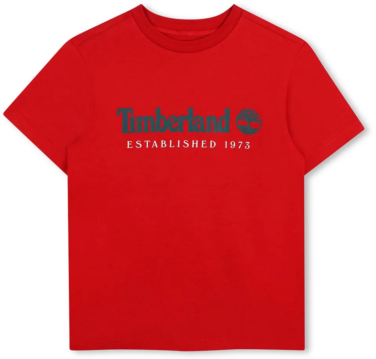 Timberland T60968 T-shirt Met Korte Mouwen 10 Years Jongen Rood