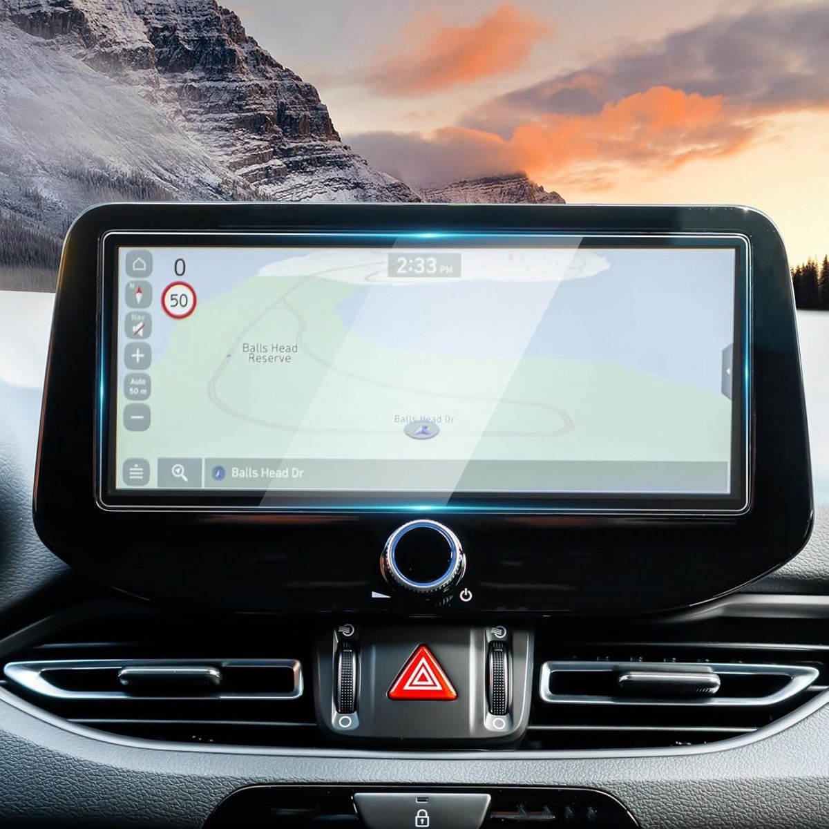 10.25 Inch Screen Protector voor Hyundai i30 / i30 N Line/Bayon 2020-2022 - Navigatie Beschermfolie, Krasbestendig, Anti-reflectie, GPS Schermbeveiliging