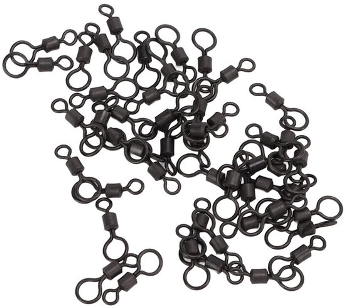 Karpervissen Swivels, Eenvoudige Bediening RVS Swivels Hoge Treksterkte Flexibele Rotatie Sterk voor Vissen
