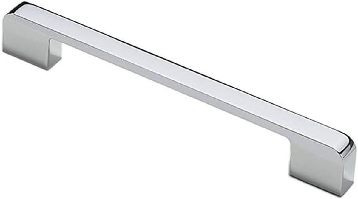 Set van 5 Deurgrepen voor Meubels - T-Bar Handgrepen voor Keuken- en Kasten - Zinklegering met Chroomafwerking, 160mm Centerafstand