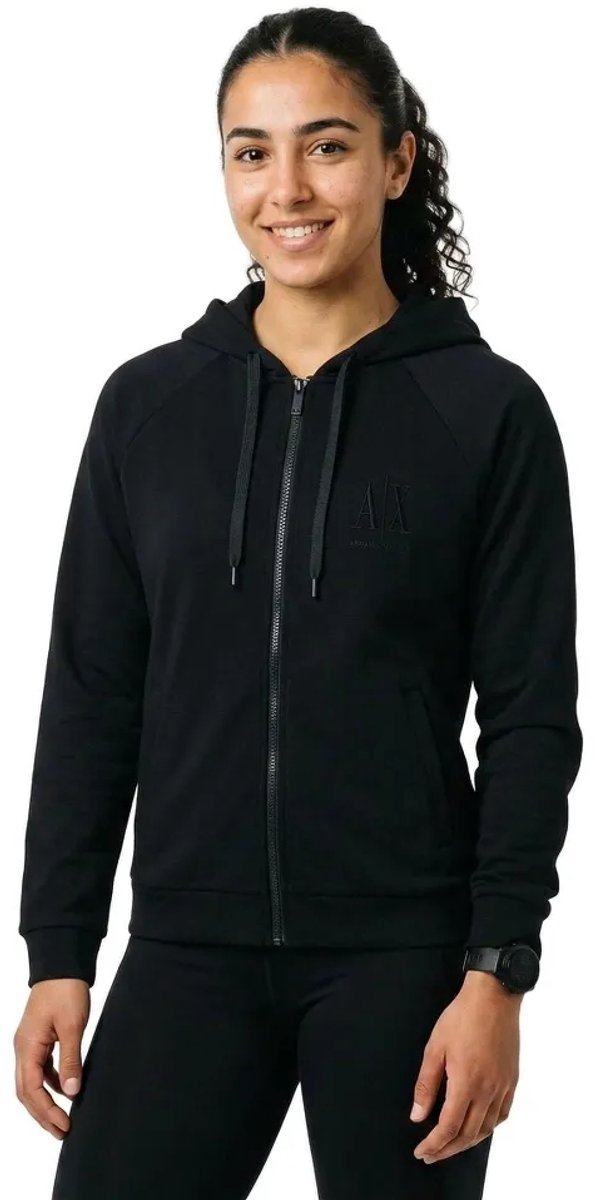 Armani Exchange Xw002814_af13397 Sweatshirt Zwart L Vrouw