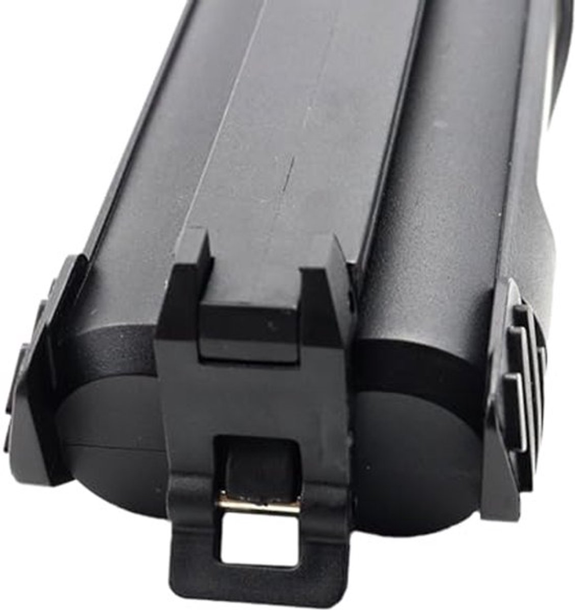 Tactische Batterijopslagdoos - Waterdicht, Geschikt voor CR123 / AAA Batterijen, Draagbaar MOLLE (Zwart)