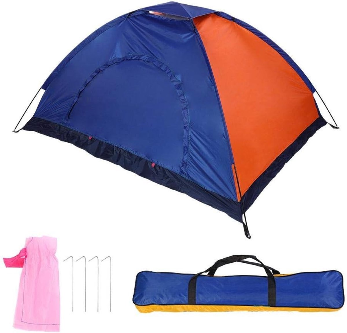 Draagbare waterdichte tent voor 2 personen - UV-bescherming voor kamperen, vissen en wandelen