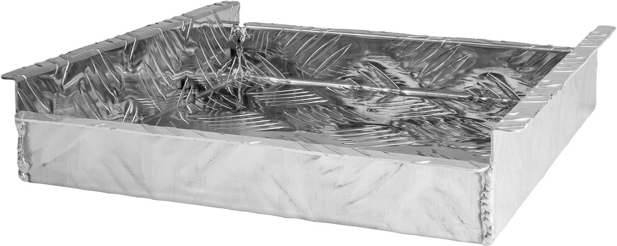 Trucky Hangvak voor Truckbox D100 – Inlegbak, Organizer, Opbergdoos – Aluminium Gereedschaps-/Disselbak, 27 x 26 x 6 cm