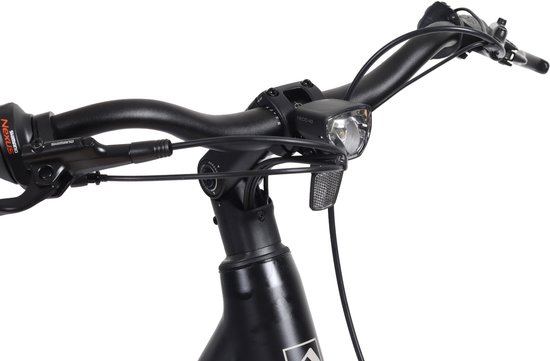 Altec Voltix - Elektrische Stadsfiets - Elektrische Damesfiets - 7 versnellingen - Middenmotor - Hydraulische schijfremmen - 28 inch - 55 cm - Grijs van Altec — afbeelding 2