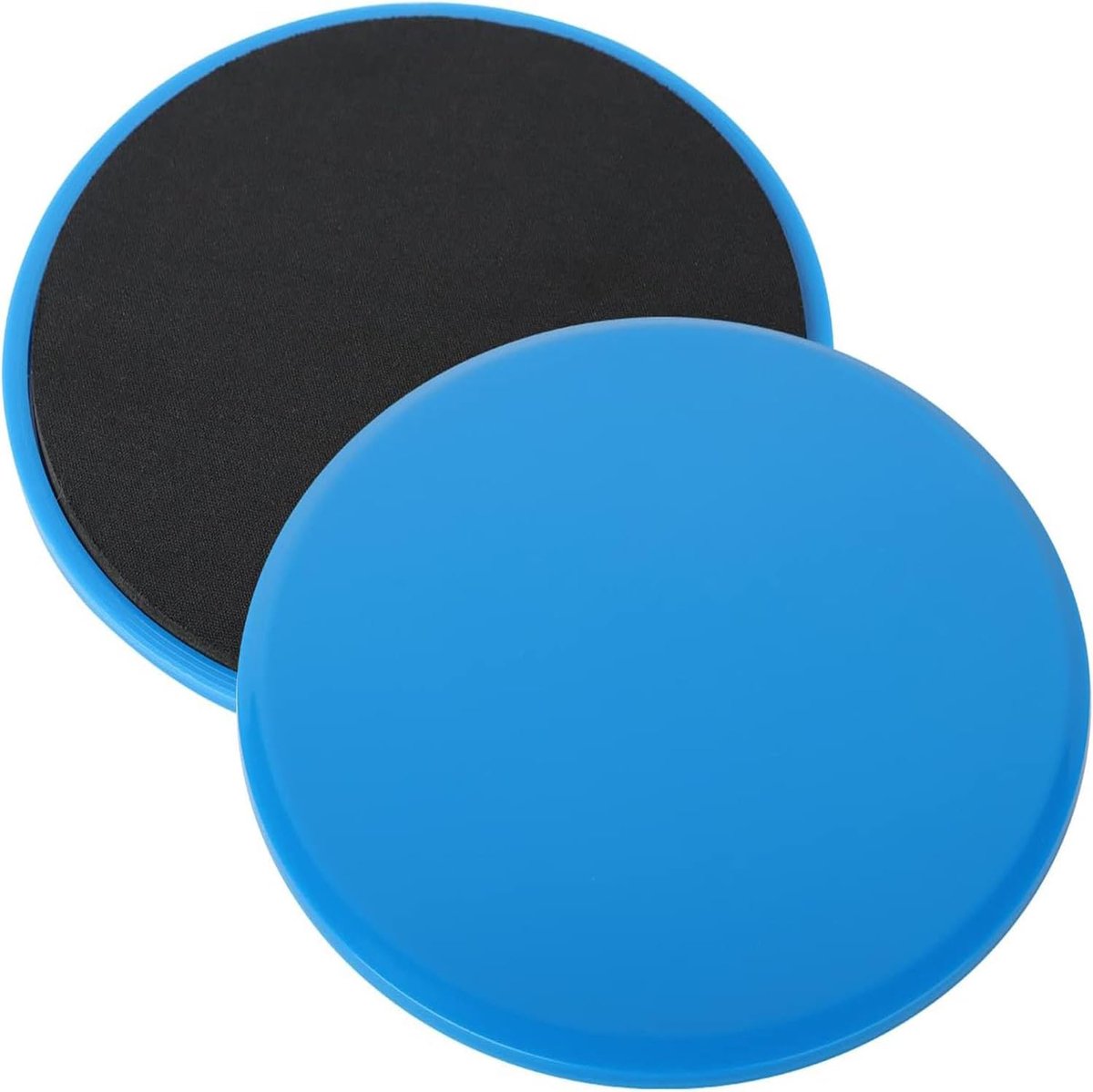 SnelShoppen - Core Discs voor Workout, Fitness, Yoga, Pilates, Lichaamsoefeningen, Geschikt voor Tapijt en Harde Vloeren, Blauw, Volledige Lichaamstra
