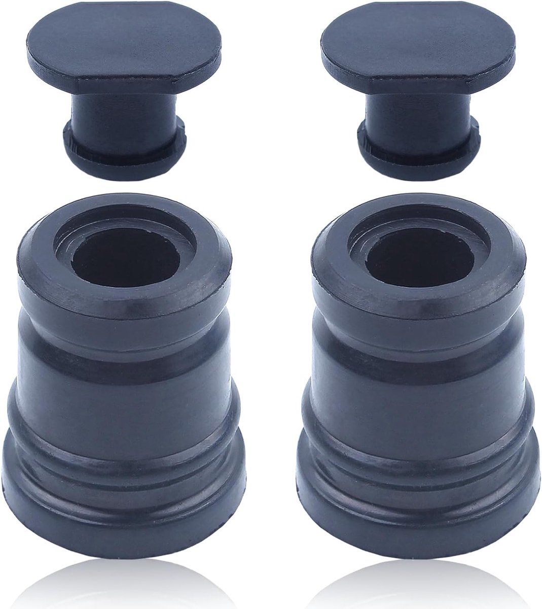 2 Stuks Anti Vibe Buffer met Cap Plug voor STIHL Kettingzaag Vervangingsonderdelen en Accessoires