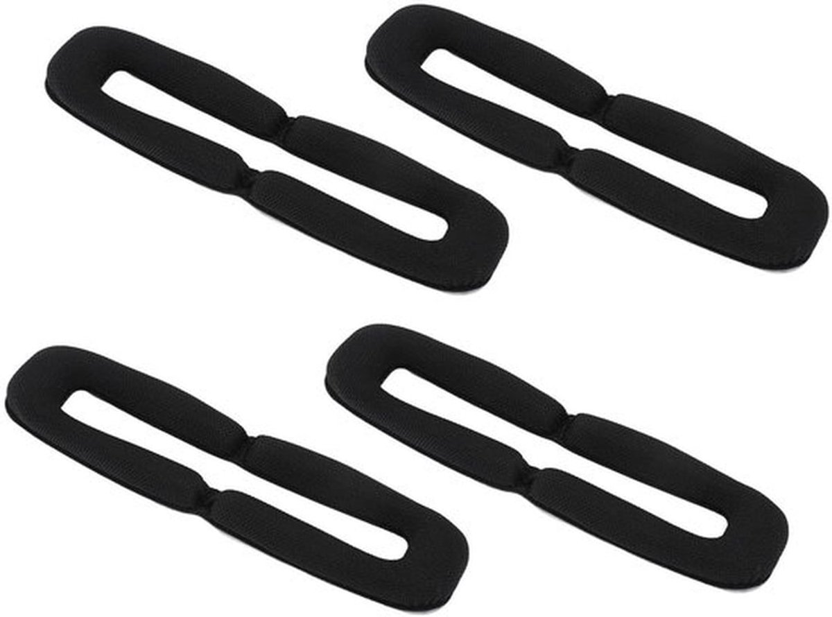 Hoofdbandkussentjes Vervanging - 4PCS - Hoge Elasticiteit - Gaming Headset Kussens - Comfortabel - Duurzaam - Headsetkussens