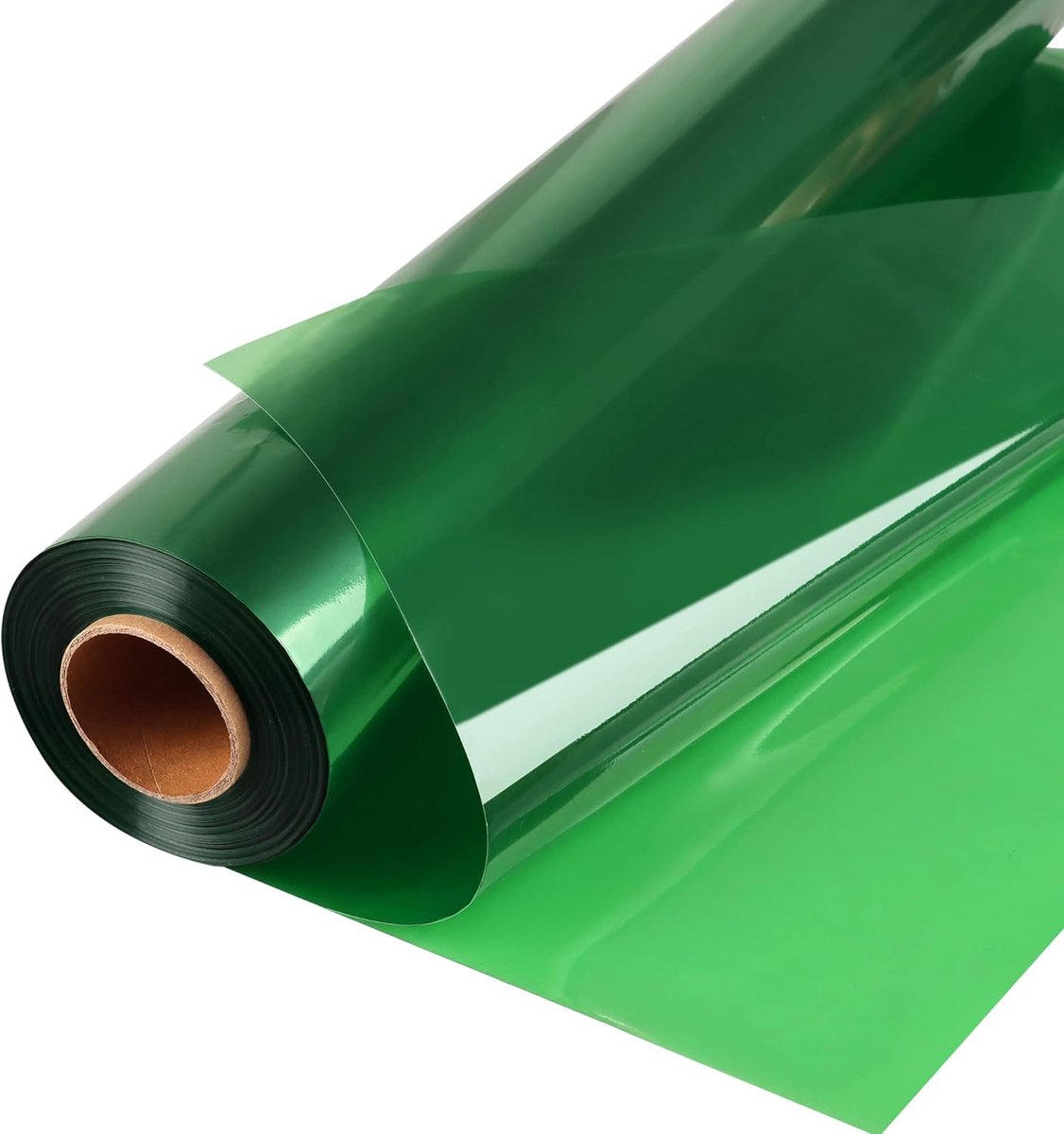 SnelShoppen - Cellofaan Wrap Rol Groen 86cm x 30m | Translucent Cellophane voor Cadeaus, Mandjes, Traktaties | Feest, Decoratie, Kleurrijk