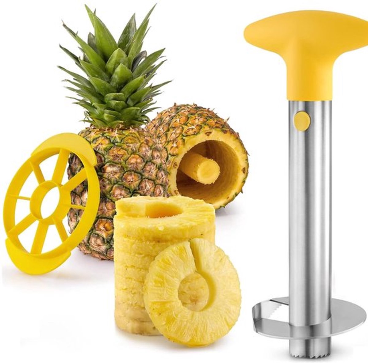 Ananas Boormachine en Snijgereedschap Set van 2