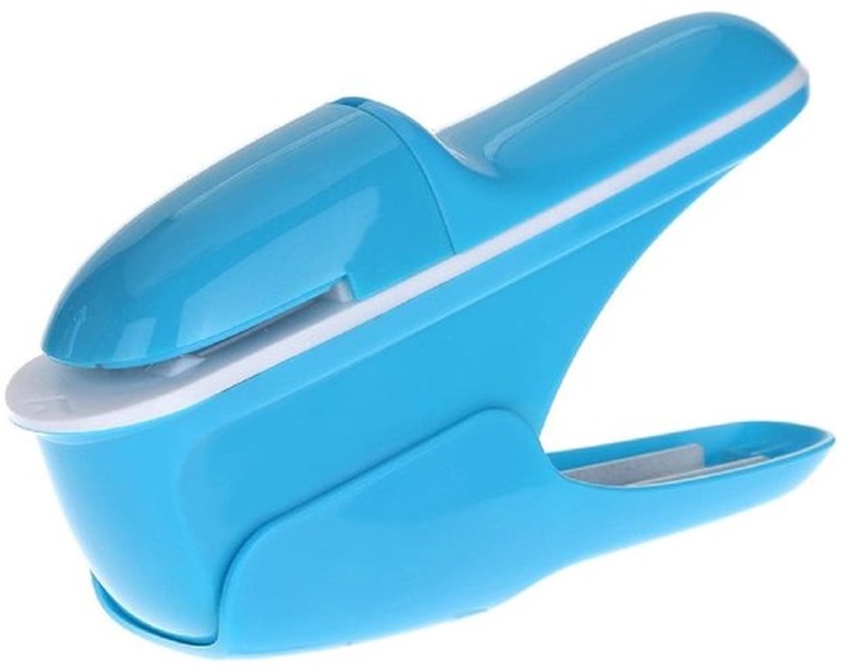 Nietmachine Milieuvriendelijk - Handmatige Nietmachine - Draagbare Nietmachine - 8 Vellen A4 - Schrootverzameldoos - Veilig voor Kinderen - Papierbinders