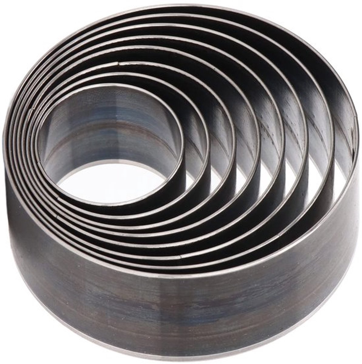 Perforator Set 8 Stuks - Ronde Snijvormen - Gelegeerd Staal - Leer Snijden - Cirkelstansen - Duurzaam Materiaal - Diverse Diameters - Stansset