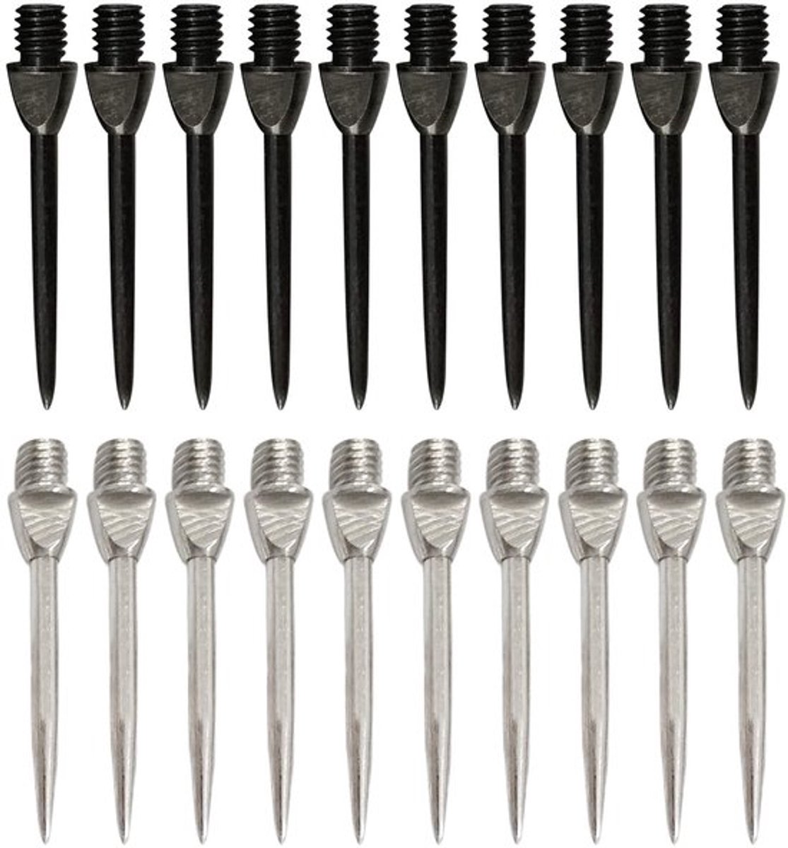 20 Stuks Stalen Darts Pijlen voor Nauwkeurige Spelervaring
