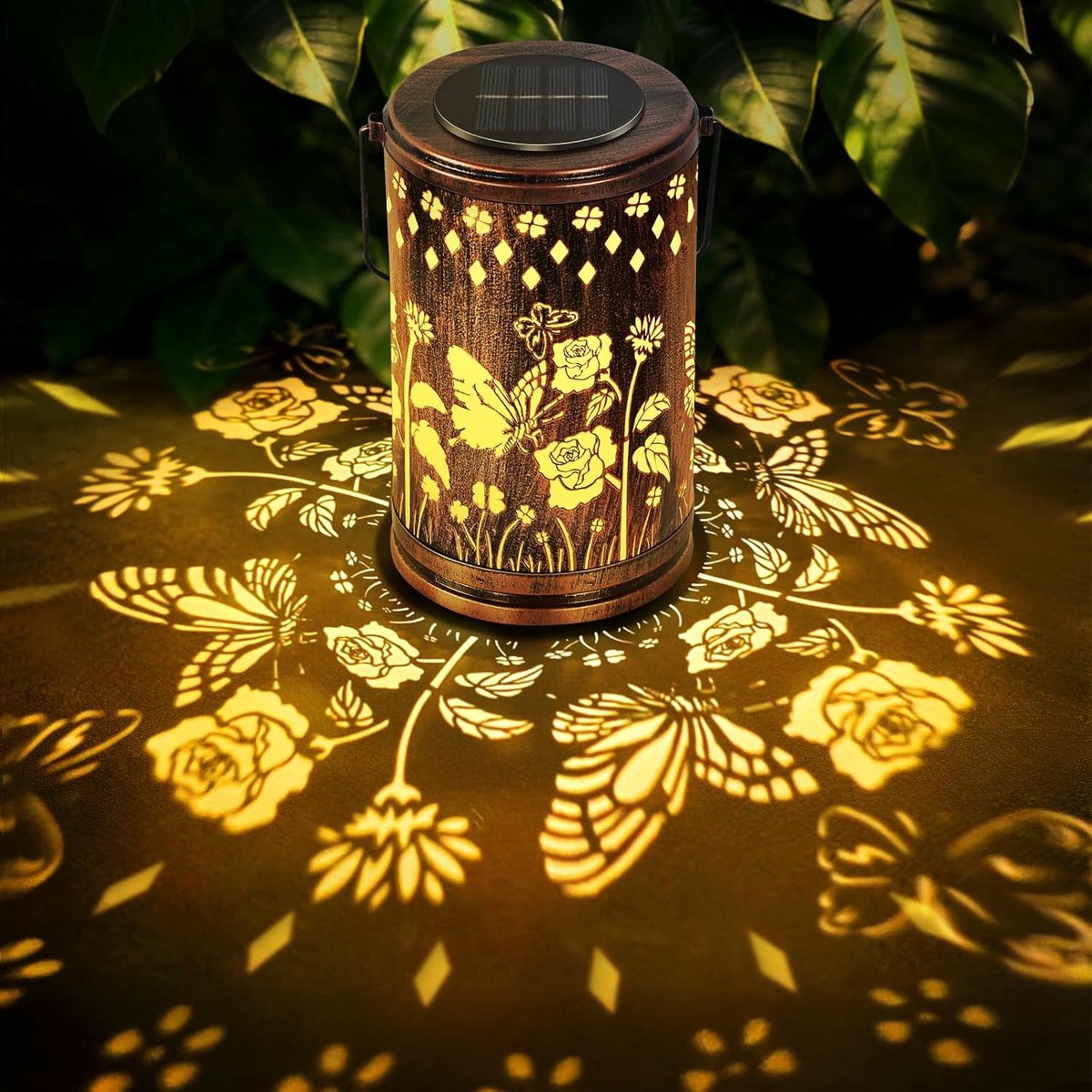 SnelShoppen - Outdoor Hanglampen, Waterdichte LED Tuinverlichting, Decoratieve Draakvlieg Lantaarns voor Balkon, Terras en Tuin, Moederdag, Verjaardag