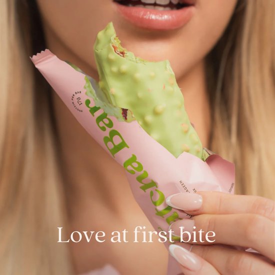 Cabau - Matcha Protein Bars - Eiwitreep - Tropical Mango - 7 Stuks - 17g Proteïne per Reep - Collageen, Vezelrijk & Suikerarm van Cabau — afbeelding 5