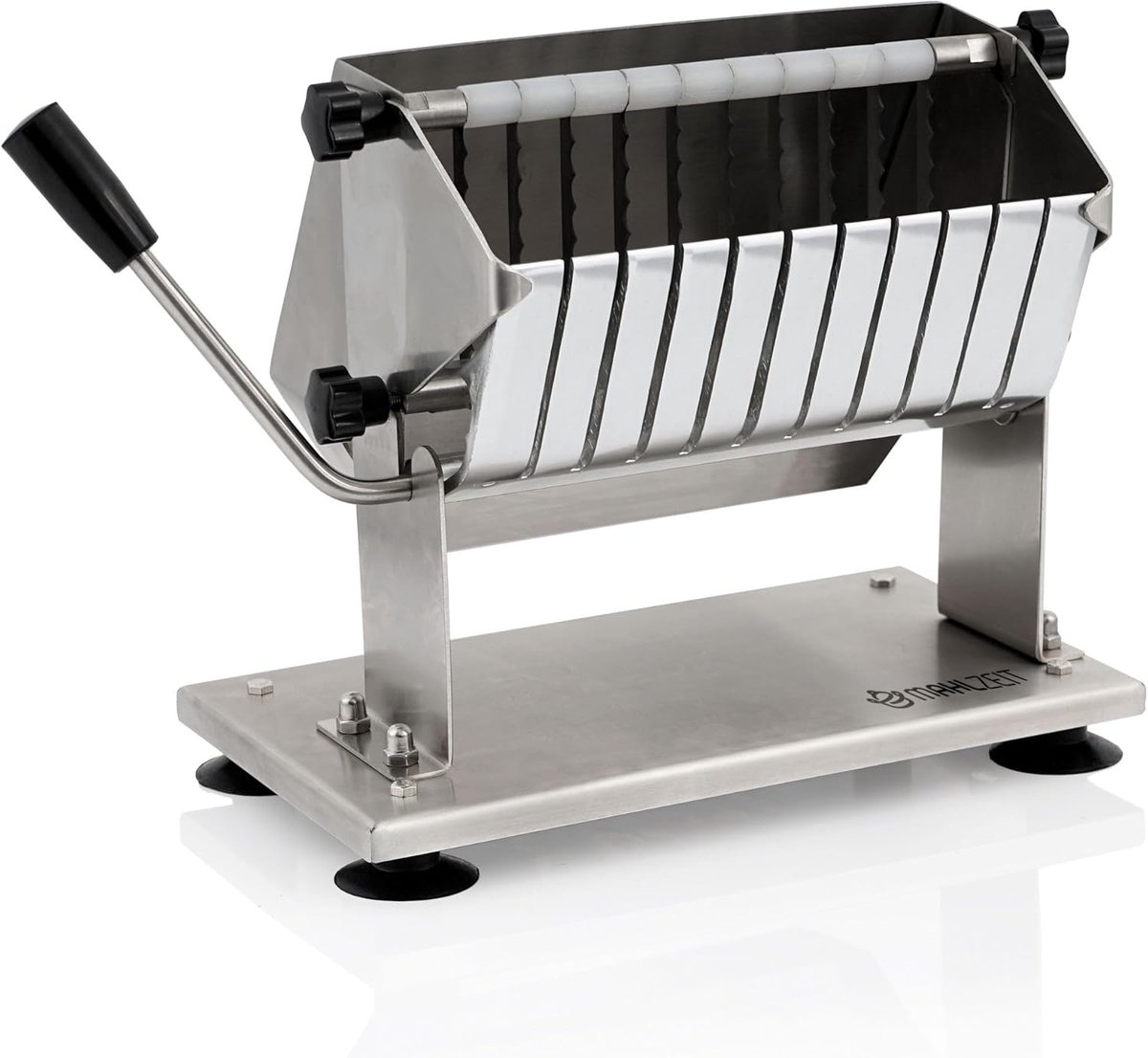 SnelShoppen - Currywurst Cutter - Handmatige Bratwurst Snijder met 10 Extra Scherpe Messen - RVS Sausage Hook voor Feesten en Evenementen - Ideaal voo