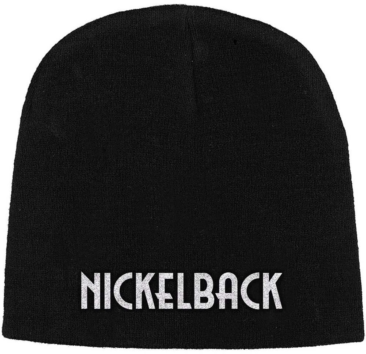 Nickelback - Logo Beanie Muts - Zwart