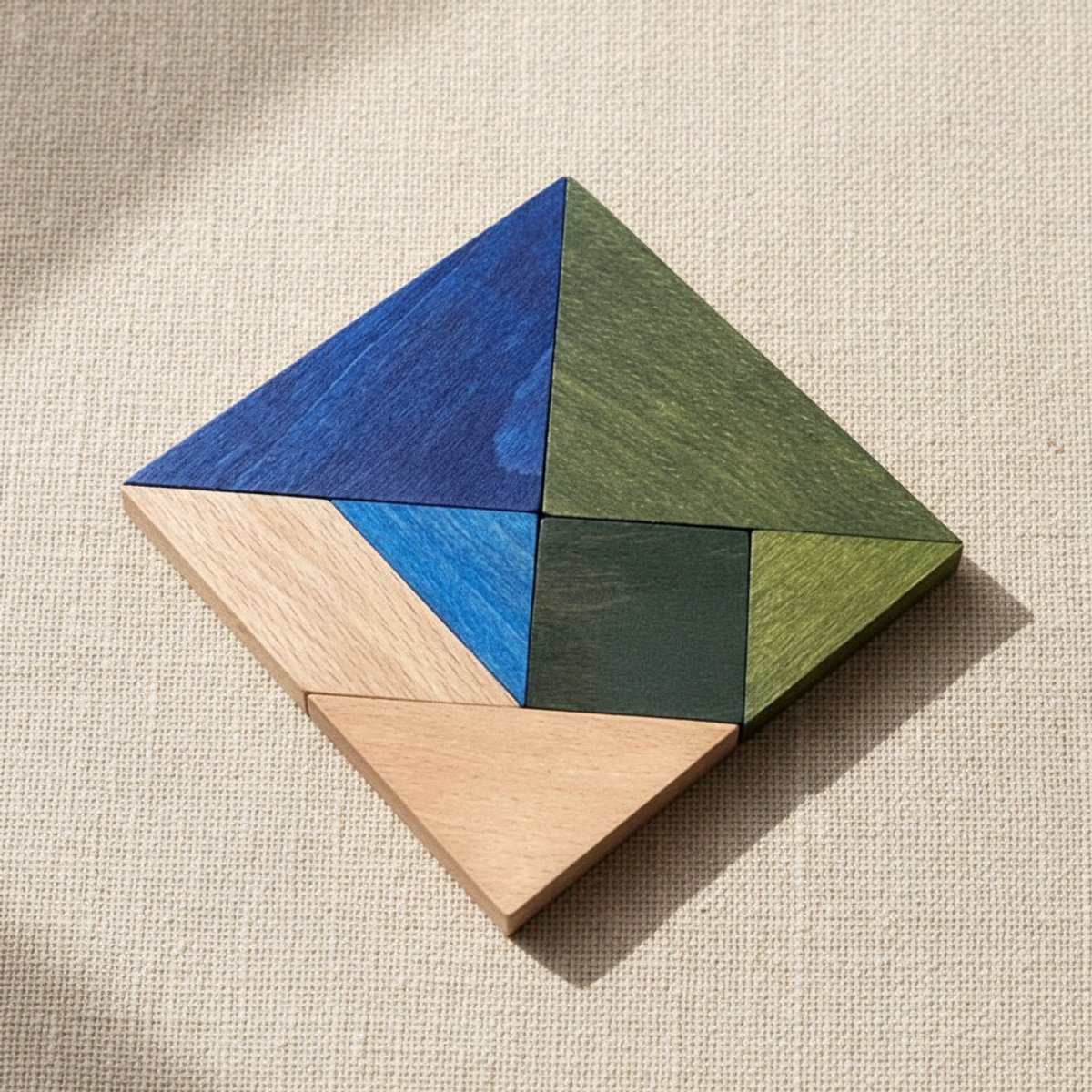 Tangram – Coole kleur