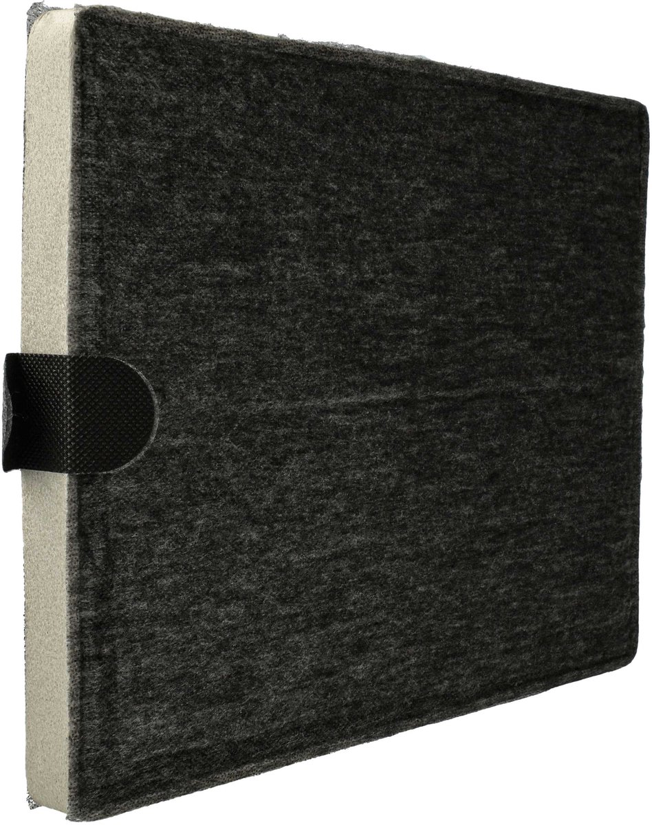 vhbw actiefkoolfilter compatibel met Miele DA 5996 W, DA 7198 W, DA 5986 W, DA 5990 W afzuigkappen - 26 x 21 x 1,8 cm
