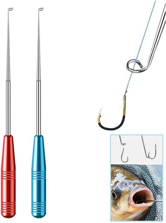 Vislijntang - haakverwijderaar en vislijnsnijder - draagbare tool voor vissers - multifunctionele tang voor outdoor activiteiten - set van 3 stuks van Merkloos — afbeelding 2