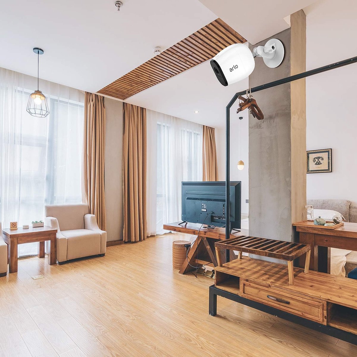 SnelShoppen - Wall Mount Kit voor Beveiligingscamera's - Arlo Pro 3, Pro 2, Ultra, Eufy Cam - Schroefloze en VHB Plakbevestiging - Eenvoudig te Instal