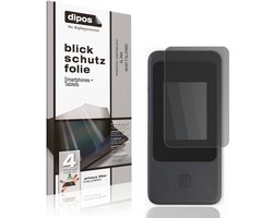 dipos – Matte Privacy Screenprotector geschikt voor GL.iNet MUDI 7 GL-E5800 | Anti-Spy Beschermfolie