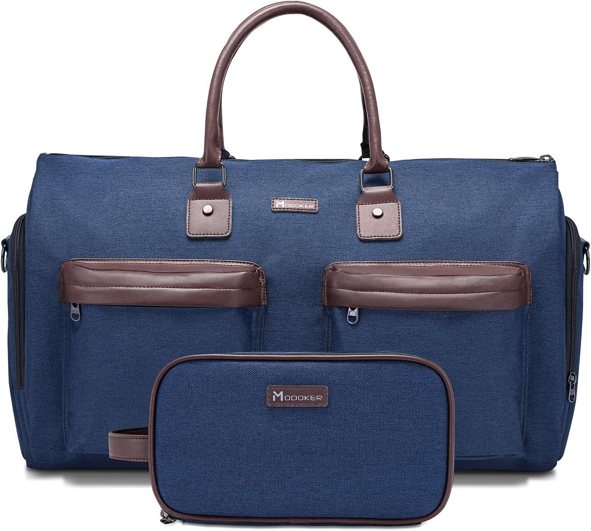 Thijox - Converteerbare Kledingtas met Schouderriem - MODOKER 2-in-1 Garment Duffel Bag voor Mannen en Vrouwen - Ideaal voor Zakenreizen, Weekendtrips
