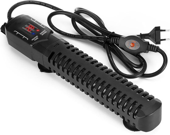 SnelShoppen - Aquarium Heater 300W voor Aquariums en Vissentanks met Temperatuur Controller en Oververhittingsbescherming (15-34°C)