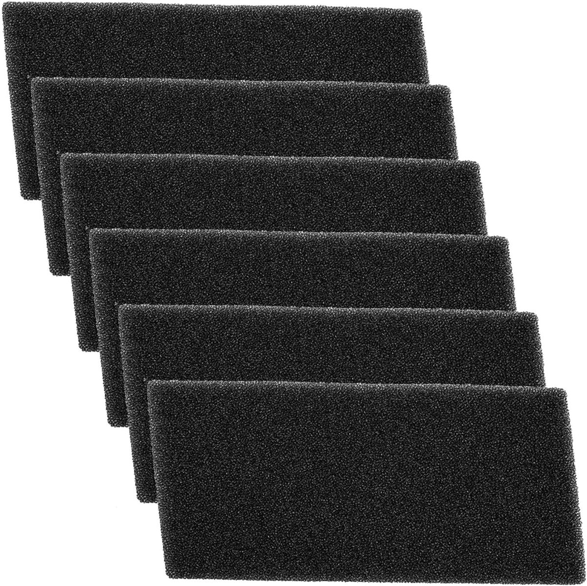 SnelShoppen - 6-pack Drogerfilter voor Warmtepompdrogers, Pluisfilter voor Condensdrogers, 225x107x8mm, Geschikt voor Dagelijks Gebruik