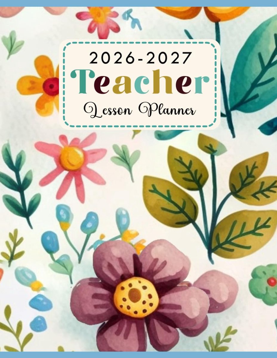 SnelShoppen - Teacher Lesson Planner 2026-2027 - Complete Academische Jaar Organizer - Juli 2026 tot Juni 2027 - Lesrooster - Onderwijs Planner - Klas