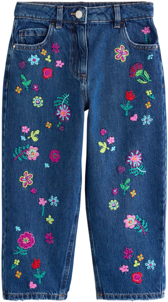 Next - Meisjes - Barrel jeans - Blauw