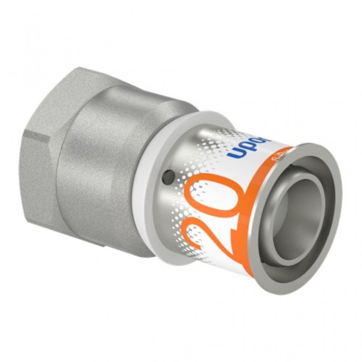 Uponor S-Press Plus schroefbus - 1/2 x 20 mm pers