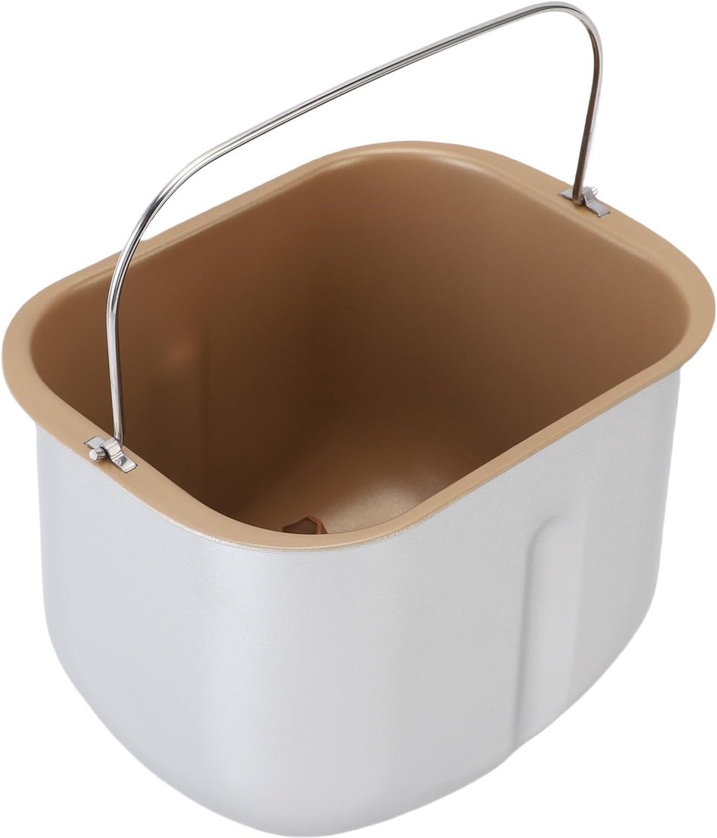 Bakblik Broodmachine - Baking Bucket - Brood Bakken - Antiaanbaklaag - Niet gespecificeerd - Zilverkleurig